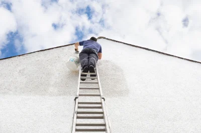 Peinture extérieure à Bouère — façades et ravalement